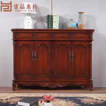 American solid wood painting simple shuttle locker parkroom cabinet severance porch multi-function shoe cabinet