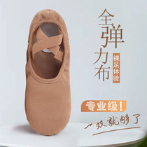 Dance Shoes Women Soft Bottom Exclusive Ballet Shoes Adult Cat Paws Dancing Shoes Children Free belts Elastic Cloth Practice Shoes