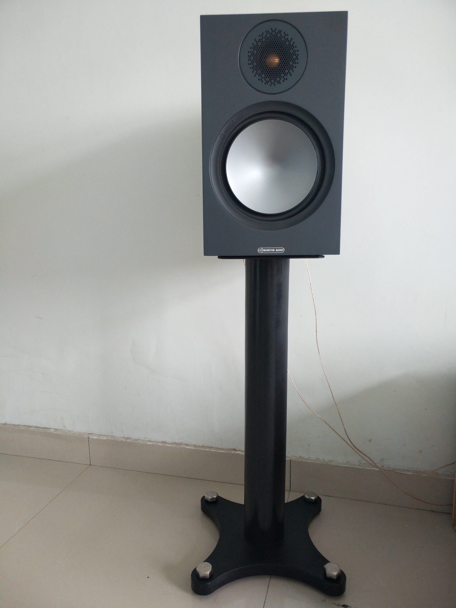 monitoraudio猛牌音箱英国进口音响家用铜2升级版铜100书架箱hifi