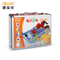 Dibaole electronic building blocks 3598 puzzle 6-14 years old primary school students 100 puzzle circuit assembly science experiment toys