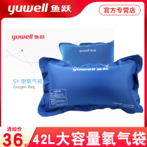 Fish jump oxygen bag Household portable large capacity pregnant woman Medical elderly oxygen inhaler Oxygen oxygen cylinder Outdoor oxygen