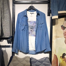 klauskobecjj Mens Casual Long Sleeve Shirt Cotton Shirt Cotton Shirt Mens Tian Cotton Spring and Autumn Long Sleeve Shirt