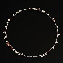 Jingtian same hair jewelry pearl hair hoop Sivy Vine dress cheongsam retro fairy MORI series hair headdress March 25 hair