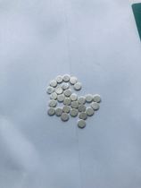 9999 pure silver small round sheet pure silver sheet