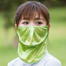Golf Mask Sunscreen Women's Face Protection Neck Golf Sunscreen Neck Ice Silk Sunshade Women's Mask