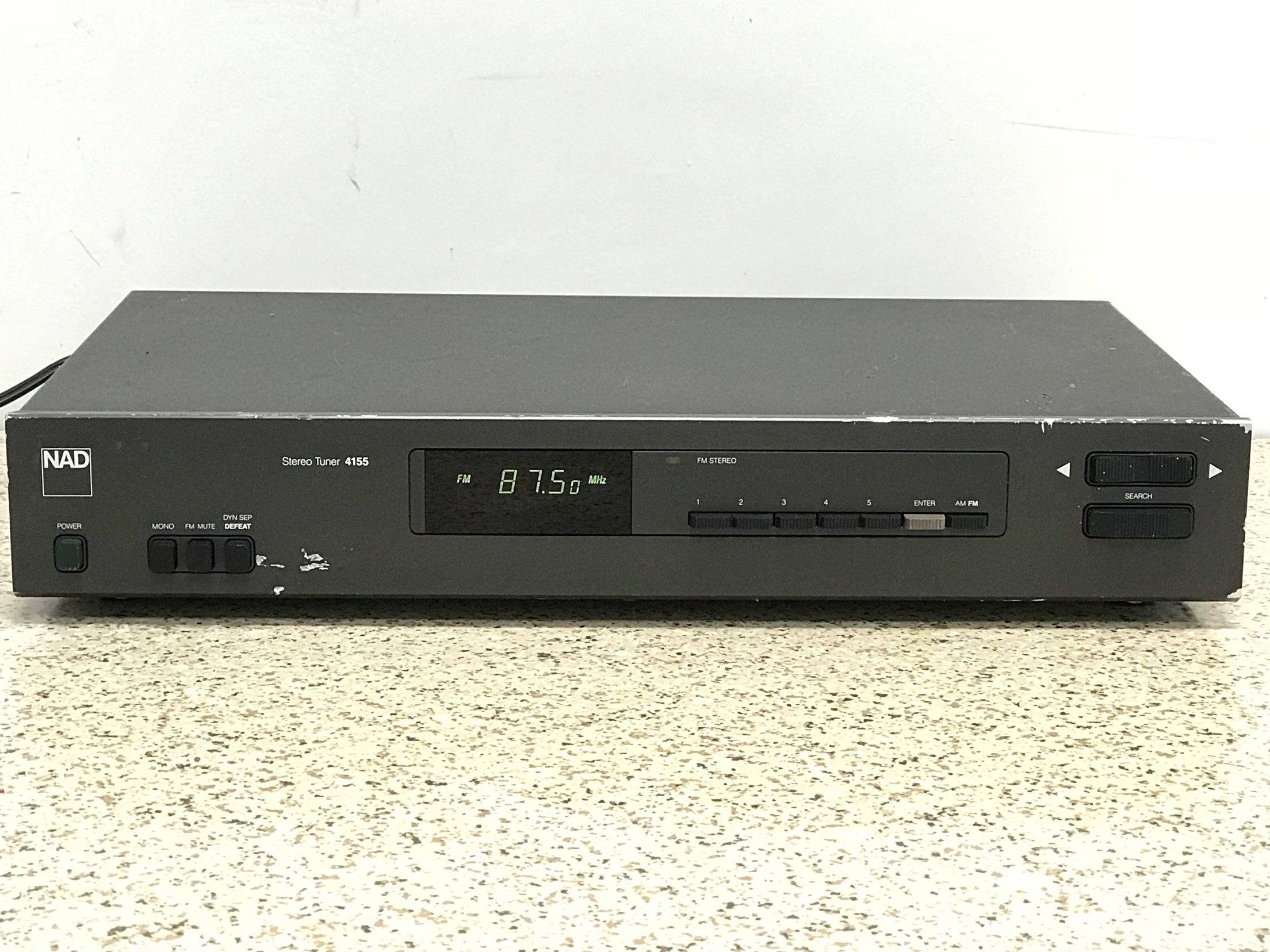 British NAD radio head National frequency radio FM radio function two-band radio original import