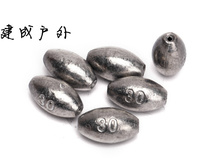 Olive-shaped lead fall 30g fishing lead lead drop fishing fall fishing accessories sink bottom fall