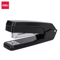 Deli 0434 rotatable stapler student with large thickened stapler No. 12 standard type multi-functional office supplies small stapler staples book stud binding machine stapler