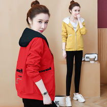 Short coat windbreaker womens early spring autumn 2022 new fashion casual small all-match jacket top trend