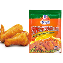 Good taste of New Orleans grilled fin seasoning 35g saccain barbecue chicken fin full grain