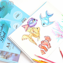 New Years Day art sketch paper thickened drawing paper Gouache painting special white paper Watercolor paper A4 sketching for students