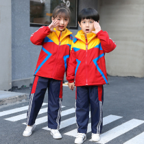 Childrens assault clothes kindergarten Garden clothes spring and autumn clothes British Academy style class uniforms primary school uniforms set sportswear