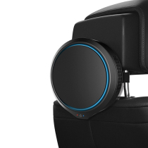 Automatic detection of air purifier intelligent regulation of high wind quantity on-board small deformaldehyde filter smog negative ions