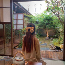 Big bow red hairpin Zhou Yangqing with the same hair accessories female summer fairy princess wind super fairy Korea ins hair card