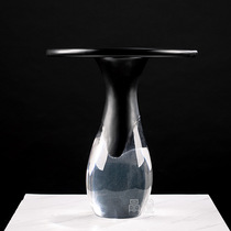 Modern Small Round Table Transparent Resin GRP Hotel Restaurant Clubhouse Business At-home Decent Board Room Home Sculpture