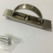 Japanese tatami hardware Invisible handle Floor handle Floor cabinet Invisible handle Drawer door brushed buckle hand