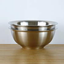 18 10 Stainless Steel Rice Bowl Small Soup Bowl Adult Children Family Bowl Double Hollow Anti-hot