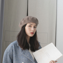 West Bennet pure wool Bereshats womens spring and autumn Inrenins day series retro painters hat Han version of art 100 hitch