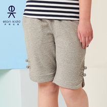 Eaton Gide school uniform class uniforms boys cotton light Chinese shorts girls sports five-point pants 17K010