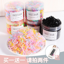 Disposable small rubber band girl heart ins Net Red children rubber band Hairband female simple temperament does not hurt hair rope