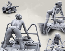 1:35 resin soldiers do not contain vehicles. US military XD286