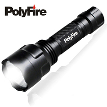 Flashlight Strong light Rechargeable strong light flashlight ledc8T6 super bright multi-function long-range military household small