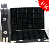 48 pack 3 bare stone box gem box ring box 4*4 color treasure box plate 6 storage box gems Diamond box jewelry box