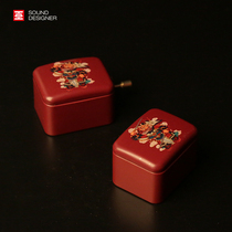 Witch Pandora Handshaking Music Box Tiger Guard Series National Tide This Year Tiger Year Guardian Gift Sends Best Friend Eight-tone Box