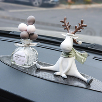 Car middle control desk swing piece car in-car simple and creative upscale net red goddess decoration one deer safe