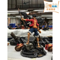 Spot M H All-Star 001 Behind the Scenes Munch D Luffy One Piece hand-made statue model