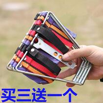 Pedicure pad foot folding bracket special small stool nail art pedal stool single small foot repair tripod