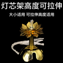 Environmentally friendly smokeless fiber wick glass tube fiber wick Buddha lamp special Wick copper bowl oil lamp for Buddha Wick