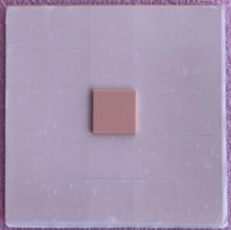 Parker solid beautiful 20 x20x 2mm thermal pad thermal conductive silica gel sheet dao re tie radiator insulation gasket