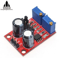 NE555 Pulse frequency duty cycle adjustable square wave rectangular signal generator Stepper motor drive board module