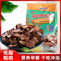 Imported Russian Vicka childrens cereal breakfast cocoa ball cereal circle low-fat ready-to-eat coarse grains dry eating brew