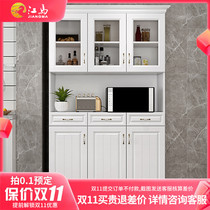 Living room overall shoe cabinet narrow sideboard integrated against the wall simple modern to the top restaurant wine cabinet high cabinet cabinet