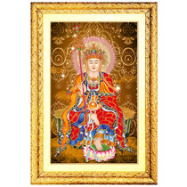 Boutique Big Four Bodhisattvas South No Great willing to hide Wangs Bodhisattva Jin Qiao Kyaw Cross embroidered kit Precision printing and sending tool