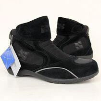 Dealing with German locomotive motorcycle shoes leather waterproof men and women couples motorcycle travel short boots protection