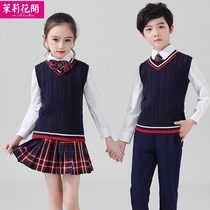 Primary and secondary school students chorus poetry recitation performance uniforms English childrens class uniforms costumes kindergarten uniforms