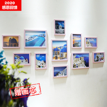 Bedroom Living Room Mediterranean Photo Wall Wedding Dress Decorative picture frame photo frame 11 Composition book room hanging wall photo frame wall