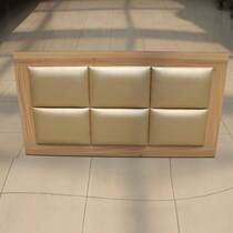 Love travel furniture Simple modern movable hotel soft bag bed screen bed back plate hotel leather headboard custom