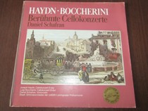 Shafran Schafran rendition Haydn Boccherini cello Concerto D version LP black glue B030