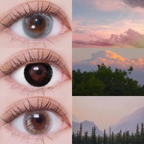 Donaldson brown color contacts Year throw female size diameter Natural mixed-race cats eye Half a year throw Day throw Ai Mei K