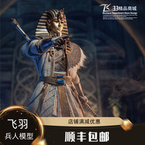 Flying feather TBLeague Egyptian mythology Egyptian Pharaoh Tutankhamun 1 6 Soldier Model PL2021-178A B
