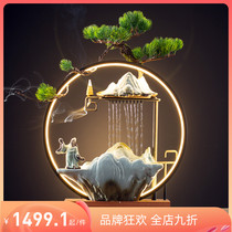 Fate to Purple Bamboo Forest flowing water decoration living room tea room backflow desktop atomization humidification cycle water view feng shui wheel