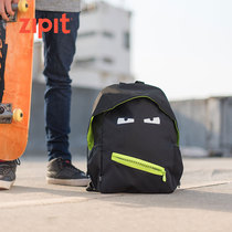 ZIPIT Monster Nets Red Parenting Bag Double Shoulder Backpack Casual large-capacity male and female hip-hop craze fashion cool