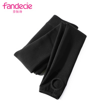 Fendish womens leggings thickened heel fleece leggings boots for women FL7682