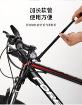 120PSI Portable Mini Bike High Pressure Inflator Bike Front Shock Rear Biliary Inflatable Repair Tire Repair Tool