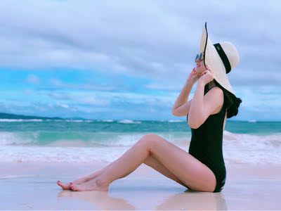 163 53公斤 l码微微有点大  按淘宝模特的样子拍照 美美哒