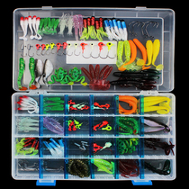 Lua Lead Hook Soft Bait Combined with 146 pieces of bionic bait bait bait bait fishing gear